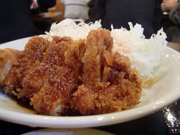 黒木屋のチキンカツ定食